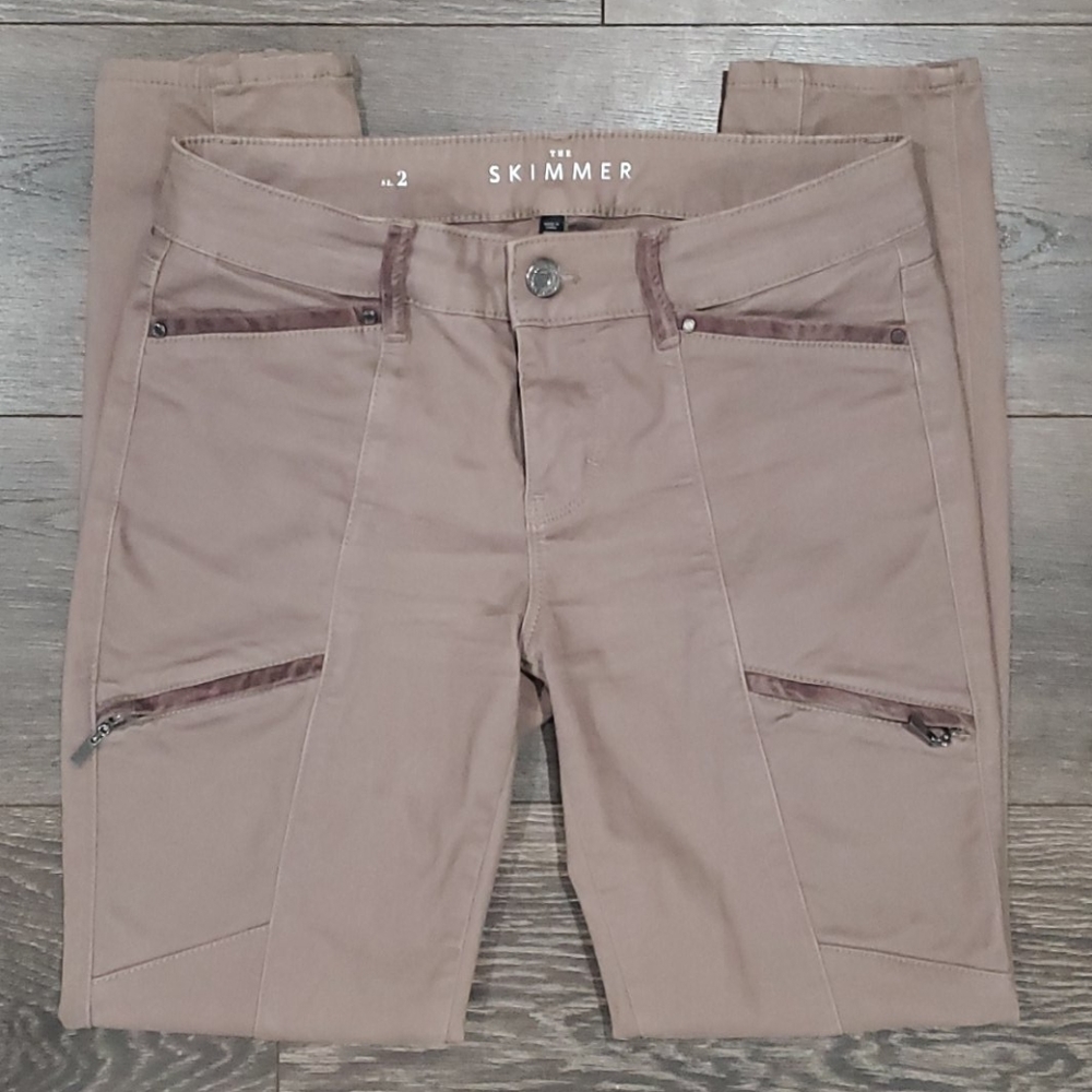 ❤WHITE HOUSE BLACK MARKET SKIMMER SKINNY PANTS, 2